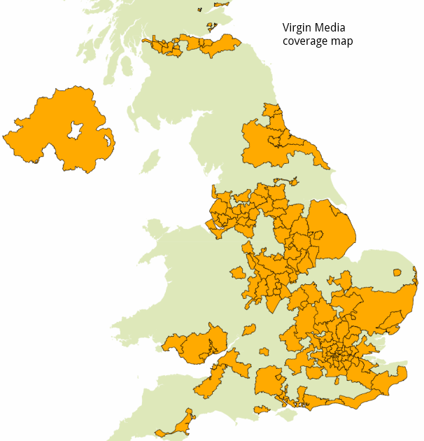 cable tv virgin for TV  UK Free  TV  Local coverage Virgin Media