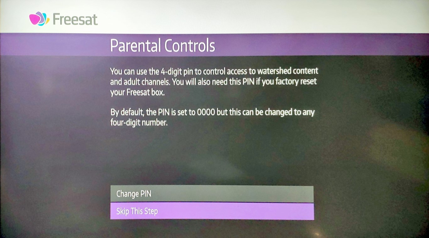 forgot password for parental control on charter box